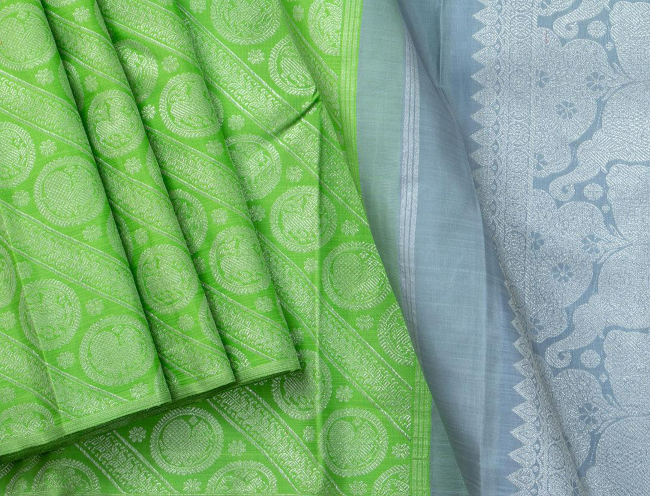 Kancheepuram Pure silver zari